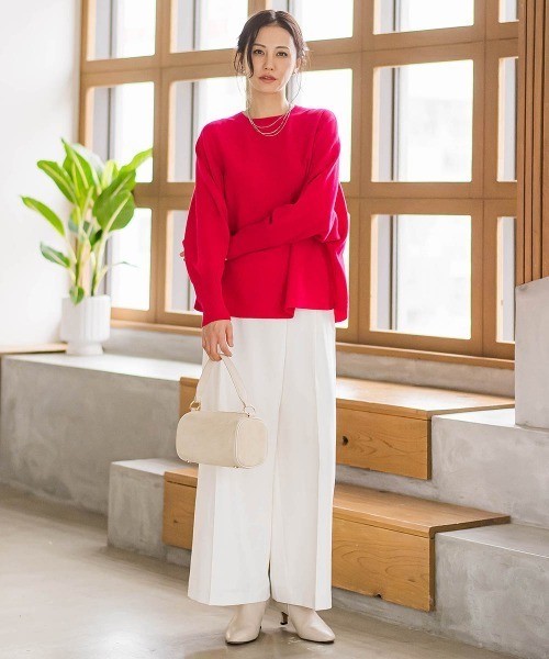 LAUTREAMONT（ロートレアモン） パンツ ソフィーツイルストレッチ