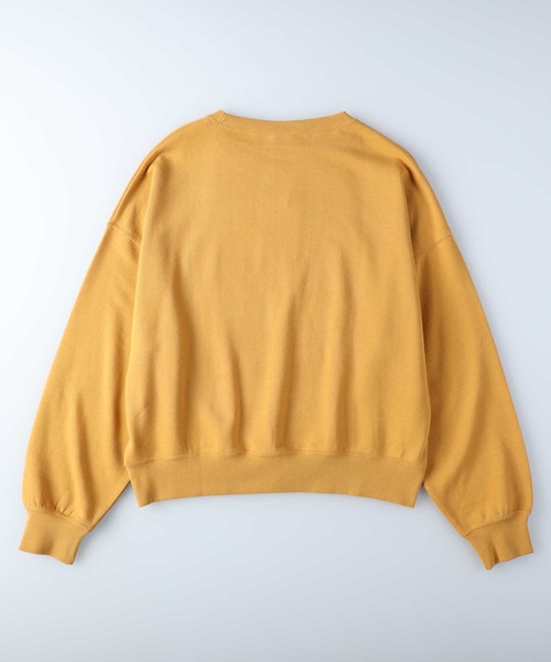 「Champion」 スウェットカットソー M ブラック レディース_画像3