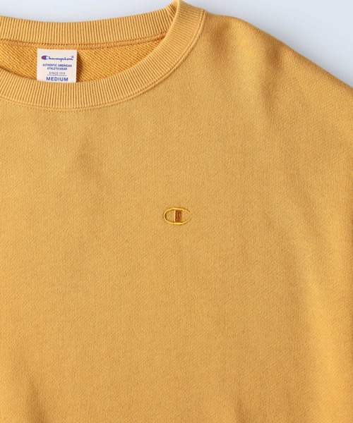 「Champion」 スウェットカットソー M ブラック レディース_画像4