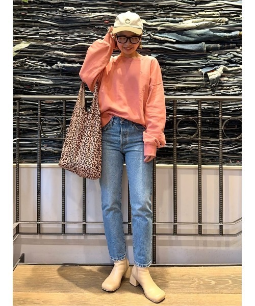 「Champion」 スウェットカットソー M ブラック レディース_画像9