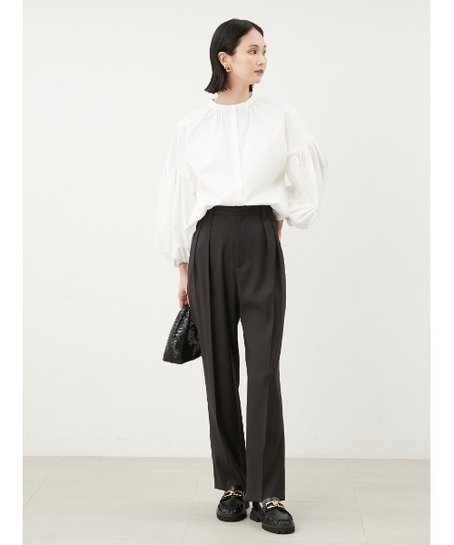 [Mila Owen] длинный рукав блуза 0 белый женский 