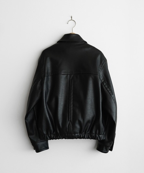 WYM LIDNM ブルゾン アウター ARTIFICIAL GRAIN / FAUX SUEDE ZIP