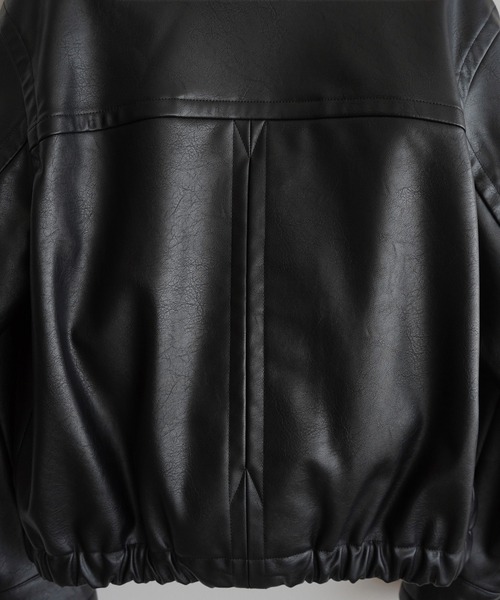 WYM LIDNM ブルゾン アウター ARTIFICIAL GRAIN / FAUX SUEDE ZIP