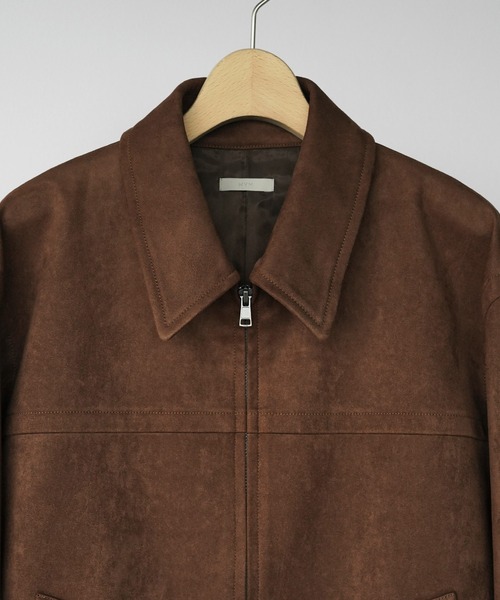 wym faux suede zip blouson xsサイズ WYM LIDNM ブルゾン アウター FAUX SUEDE ZIP BLOUSON メンズ