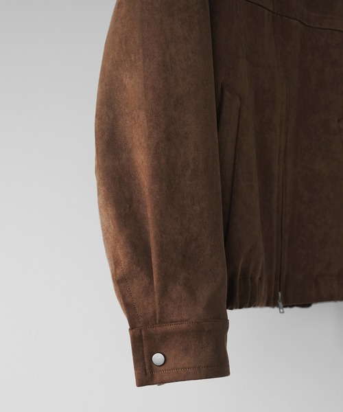 WYM LIDNM ブルゾン アウター FAUX SUEDE ZIP BLOUSON メンズ
