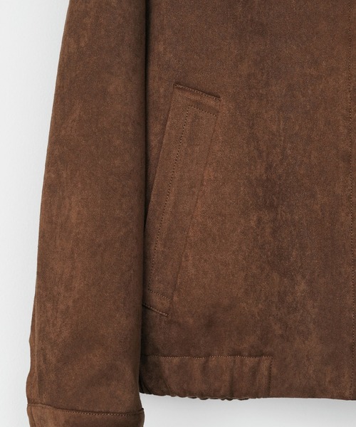 WYM LIDNM ブルゾン アウター FAUX SUEDE ZIP BLOUSON メンズ