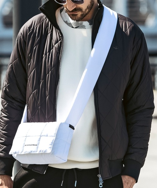 「1PIU1UGUALE3 RELAX 」 ショルダーバッグ ONE SIZE ブラック メンズ_画像5