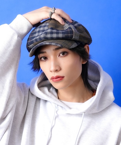 「ankoROCK」 キャスケット ONESIZE ブラウン メンズ_画像2