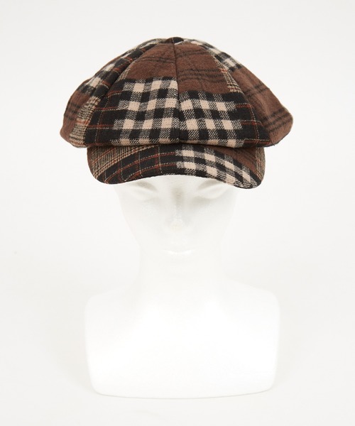 「ankoROCK」 キャスケット ONESIZE ブラウン メンズ_画像6