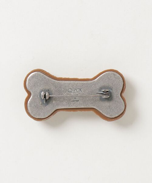 「Q-pot.」 ブローチ・コサージュ - ブラウン レディース_画像2