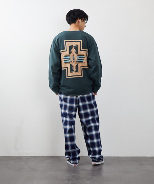 「PENDLETON」 カーディガン MEDIUM グリーン メンズ_画像8