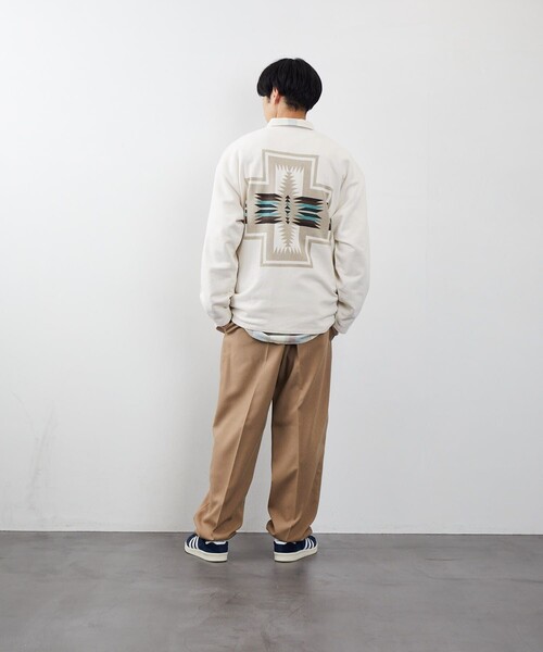 「PENDLETON」 カーディガン MEDIUM グリーン メンズ_画像9