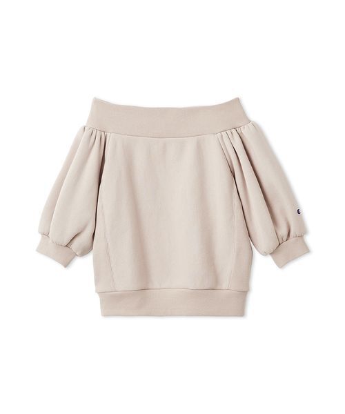 【FRAY I.D Champion】オフショルスウェット、スカートセット売り FRAY I.D（フレイ・アイディー） トレーナー スウェット 「FRAY I.D