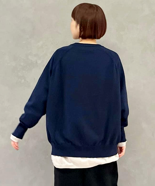 「JOURNAL STANDARD LUXE」 長袖ニット FREE ブラック レディース_画像2