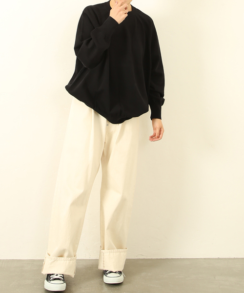 「JOURNAL STANDARD LUXE」 長袖ニット FREE ブラック レディース_画像7