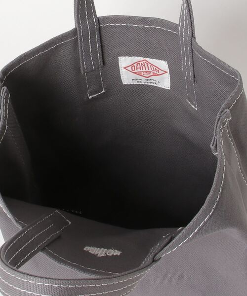 「DANTON」 ハンドバッグ ONE SIZE グレー レディース_画像4