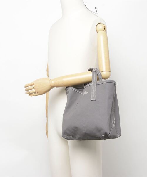 「DANTON」 ハンドバッグ ONE SIZE グレー レディース_画像5