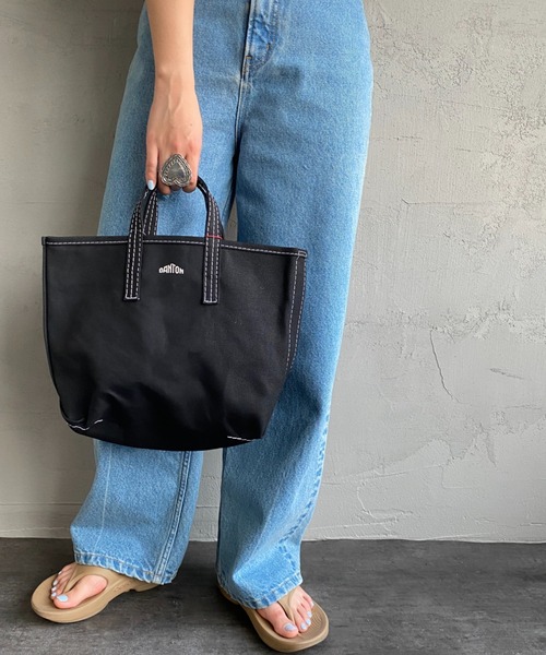 「DANTON」 ハンドバッグ ONE SIZE グレー レディース_画像9