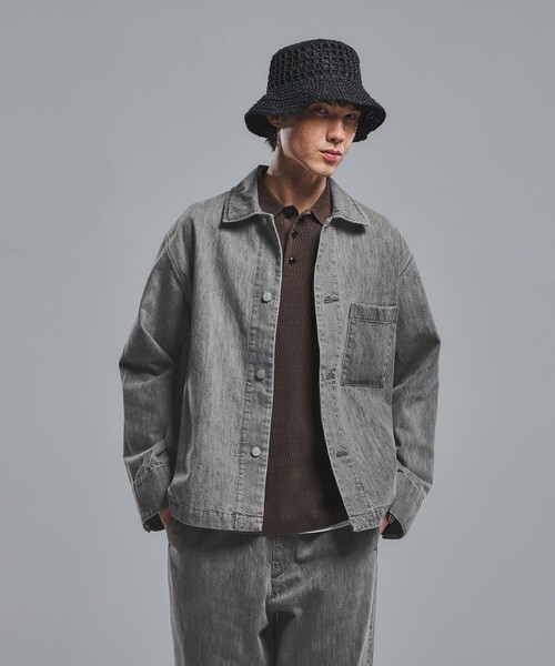 INNAT グレー カバーオール green label relaxing（グリーンレーベルリラクシング） カバーオール