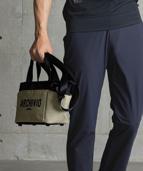 archivio - 新品　アルチビオラウンドバッグ archivio（アルチビオ） ゴルフ 「MENS」ARロゴ柄ラウンドバッグ
