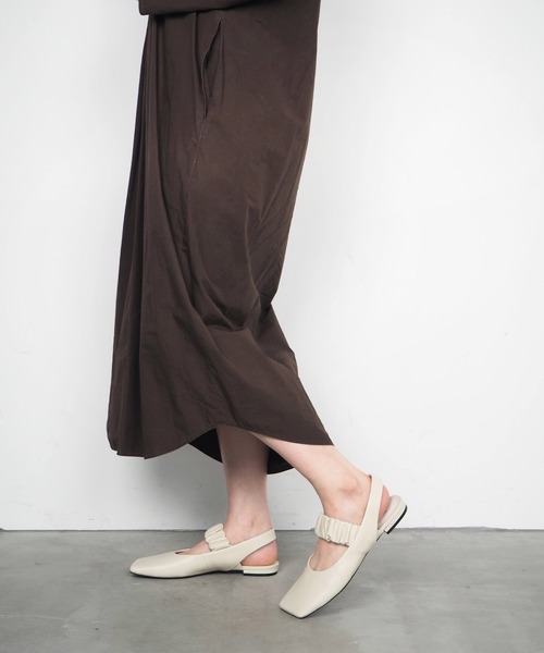 「Daniella&GEMMA」 フラットサンダル 39 アイボリー レディース_画像6