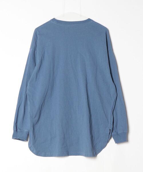 「KELTY」 ワンポイント長袖カットソー FREE ブルー レディース_画像2