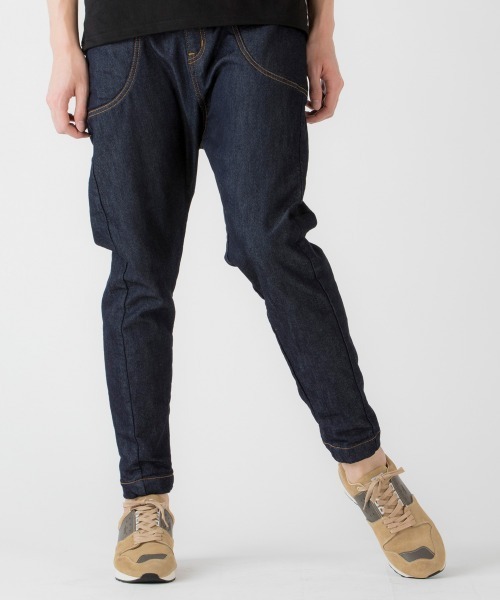 「rehacer」 デニムパンツ LARGE インディゴブルー メンズ_画像7