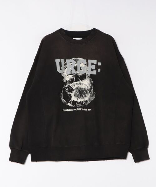 「RePRODUCTION LABEL」 スウェットカットソー FREE ブラック系その他 レディース_画像2