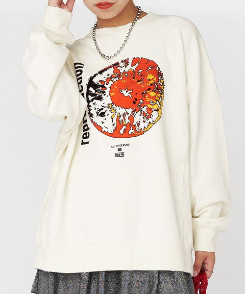 「RePRODUCTION LABEL」 スウェットカットソー FREE ブラック系その他 レディース_画像5