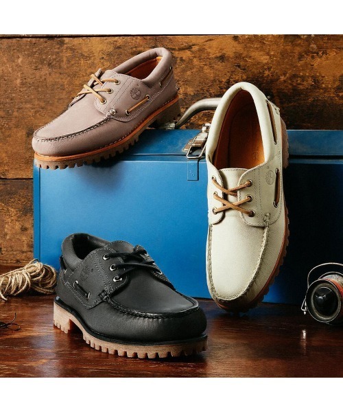 週末セールTimberland スリーアイ 3eye デッキシューズ　ローファー Timberland（ティンバーランド） デッキシューズ 「TIMBERLAND