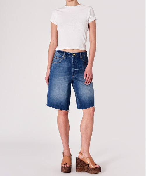 ジーンズ デニム デニムパンツ CHARLOTTE SHORT レディース