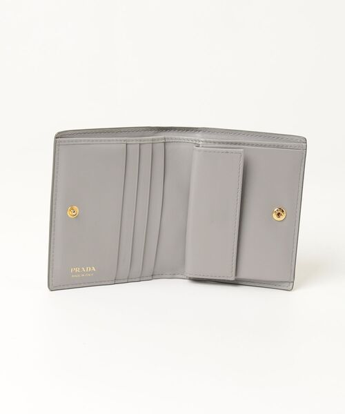 PRADA プラダ 財布 グレー PRADA（プラダ） 財布 - グレー レディース : ZOZOTOWN Yahoo!店