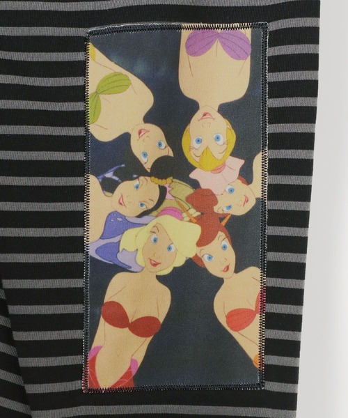 「GEORGE'S」 長袖Tシャツ「Disneyコラボ」 SMALL グレー メンズ_画像8