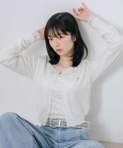 Heather（ヘザー） ベルト バックル太レースベルト 663527 レディース