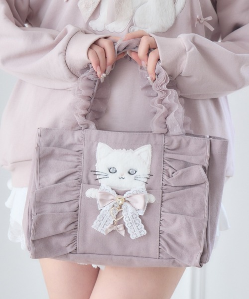即日発送　即購入可　リミテッドパック　ゴジータ:BR 2枚 ROJITA（ロジータ） トートバッグ RibbonCat ミニトートバッグ