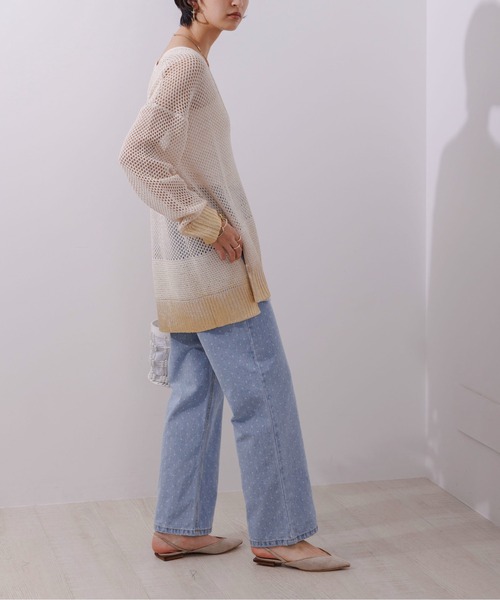 「Eimee Law」 長袖ニット 38 ブラック レディース_画像4
