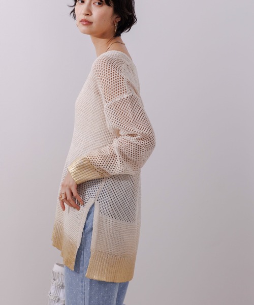 「Eimee Law」 長袖ニット 38 ブラック レディース_画像7