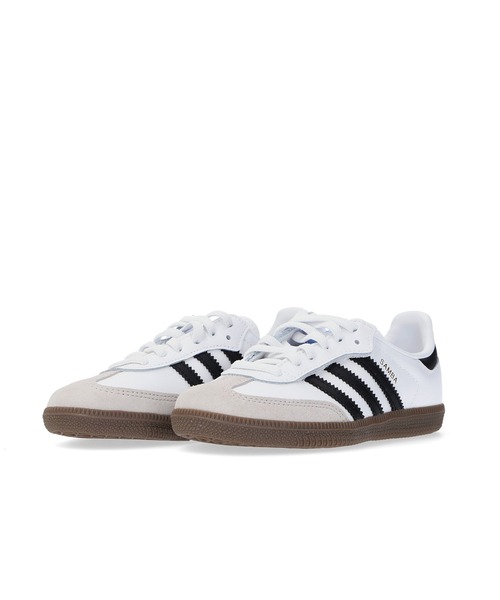 スニーカー adidas KIDS SAMBA OG CF EL C OOO37/JQ6391 キッズ 子供 男の子 女の子の画像