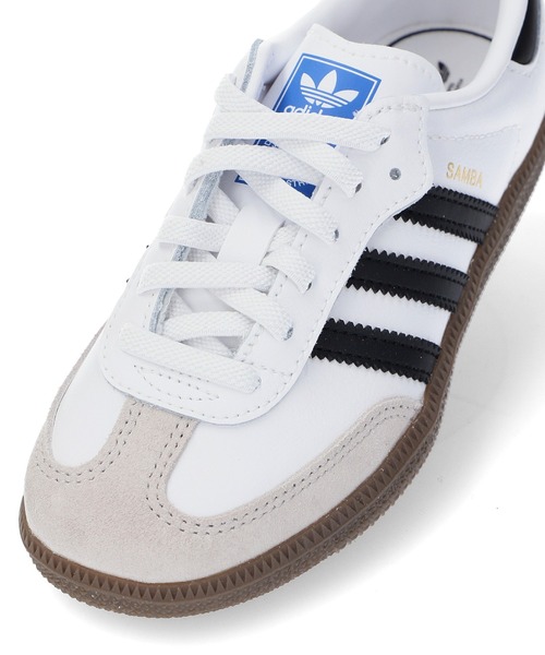 スニーカー adidas KIDS SAMBA OG CF EL C OOO37/JQ6391 キッズ 子供 男の子 女の子の画像