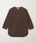 ヘンリーネック tシャツ 半袖 「WEB限定」...の詳細画像3
