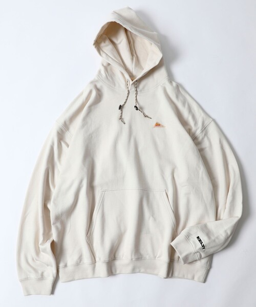 「FREAK'S STORE」 「KELTY」プルオーバーパーカー LARGE オフホワイト メンズ_画像2