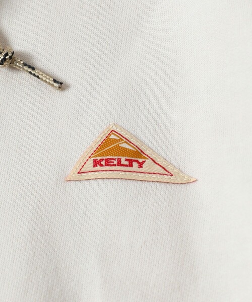 「FREAK'S STORE」 「KELTY」プルオーバーパーカー LARGE オフホワイト メンズ_画像4