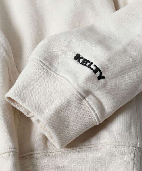 「FREAK'S STORE」 「KELTY」プルオーバーパーカー LARGE オフホワイト メンズ_画像6