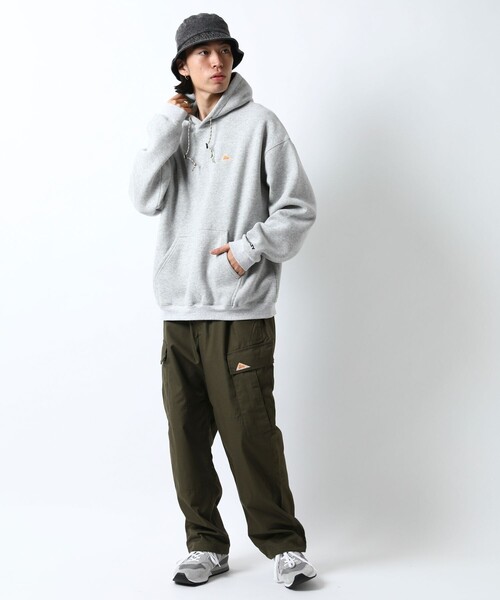 「FREAK'S STORE」 「KELTY」プルオーバーパーカー LARGE オフホワイト メンズ_画像8