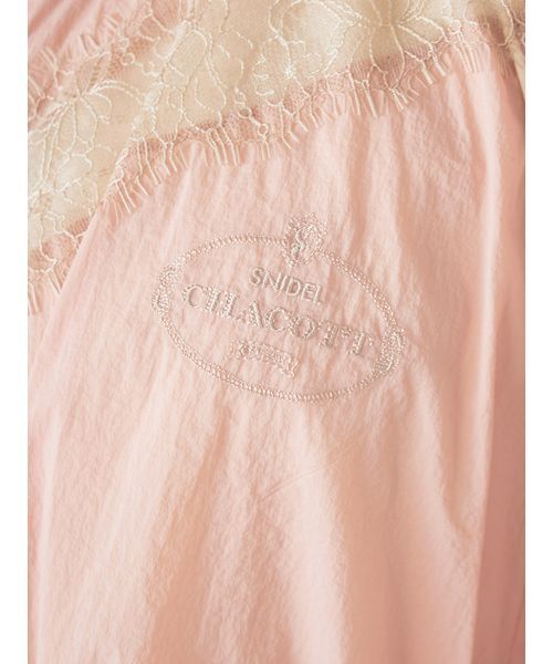 新作新品タグ付き　スナイデル♡Chacottコラボナイロンレースブルゾン Chacott】コラボナイロンレースブルゾン(ブルゾン)｜アウター｜SNIDEL