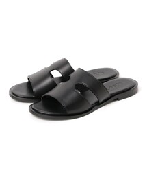 BEAMS F（ビームスF） サンダル 「別注」L/UCCA / LU4 レザーサンダル