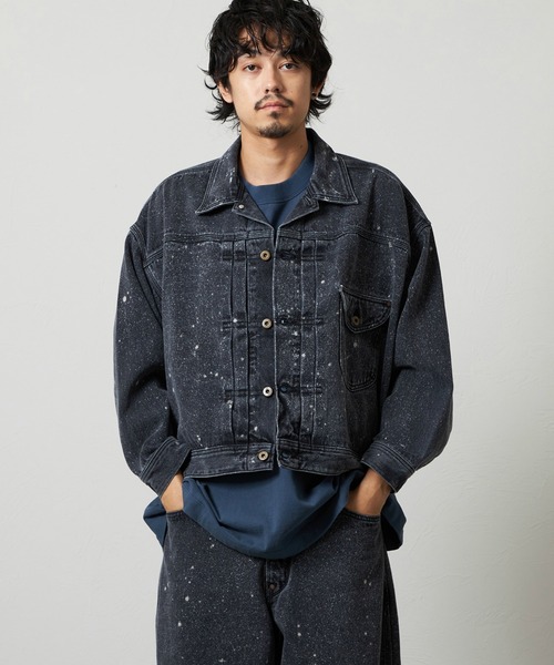 Lee（リー） デニムジャケット gジャン SUPERSIZED ビッグシルエット