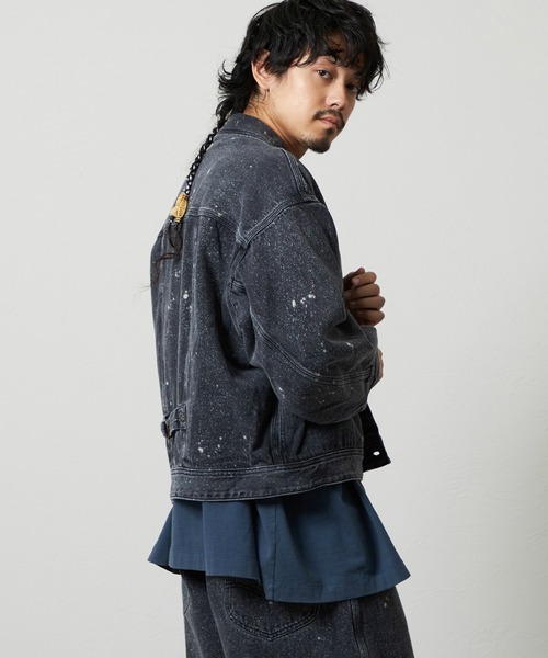 Lee（リー） デニムジャケット gジャン SUPERSIZED ビッグシルエット