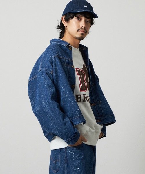 Lee（リー） デニムジャケット gジャン SUPERSIZED ビッグシルエット