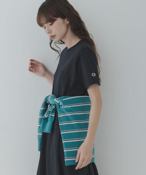 ワンピース 「別注」CHAMPION×Sonny Label　ギャザーワンピースの画像